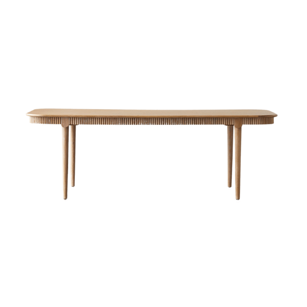 Furn Heaven Linea Sculpted Edge Dining Table