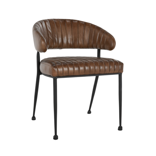 Furn Heaven Bronx Leather Accent Chair
