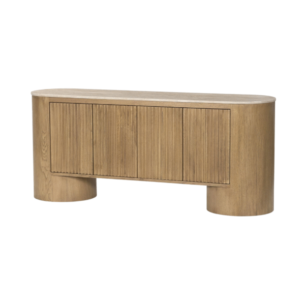 Furn Heaven Milan Curve Media Console