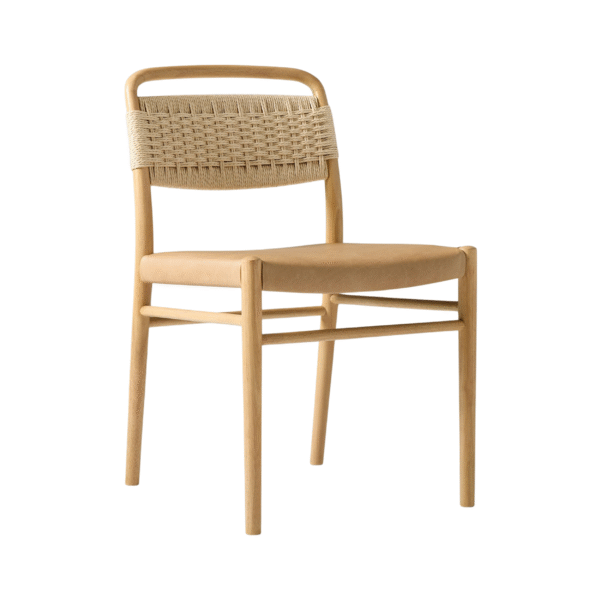 Furn Heaven Woven Back Cafe Chair