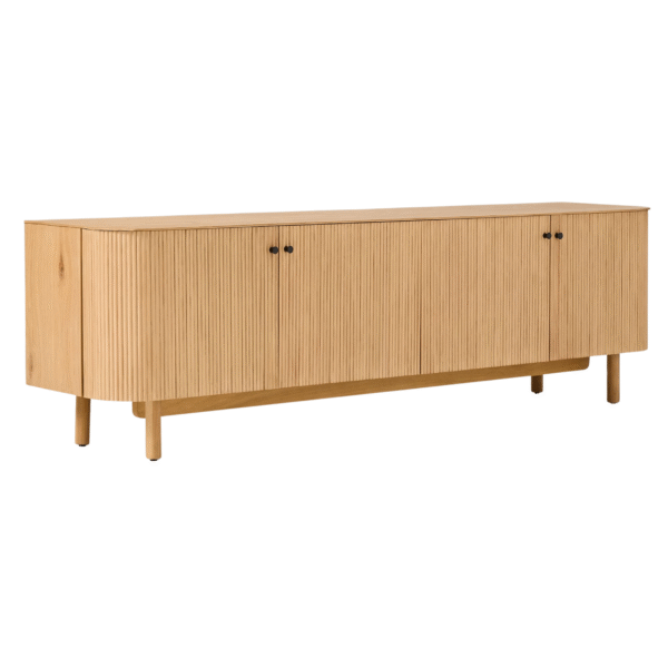 Furn Heaven Palma Fluted Media Console