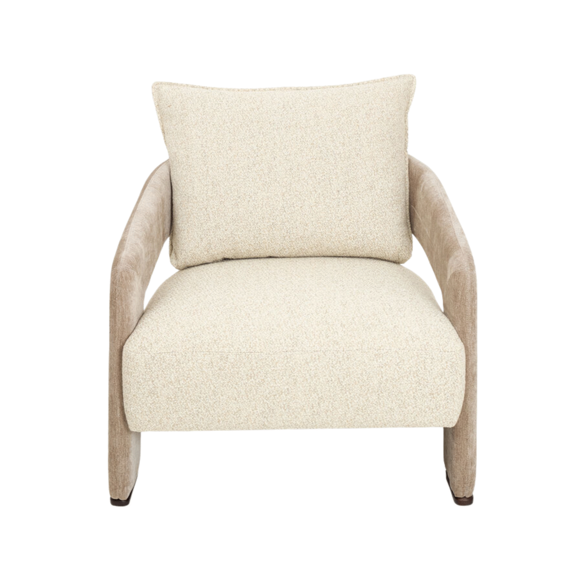 Furnheaven Butaca beige Regina 83x82x69cm Clau&Chloe