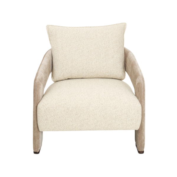 Furnheaven Butaca beige Regina 83x82x69cm Clau&Chloe