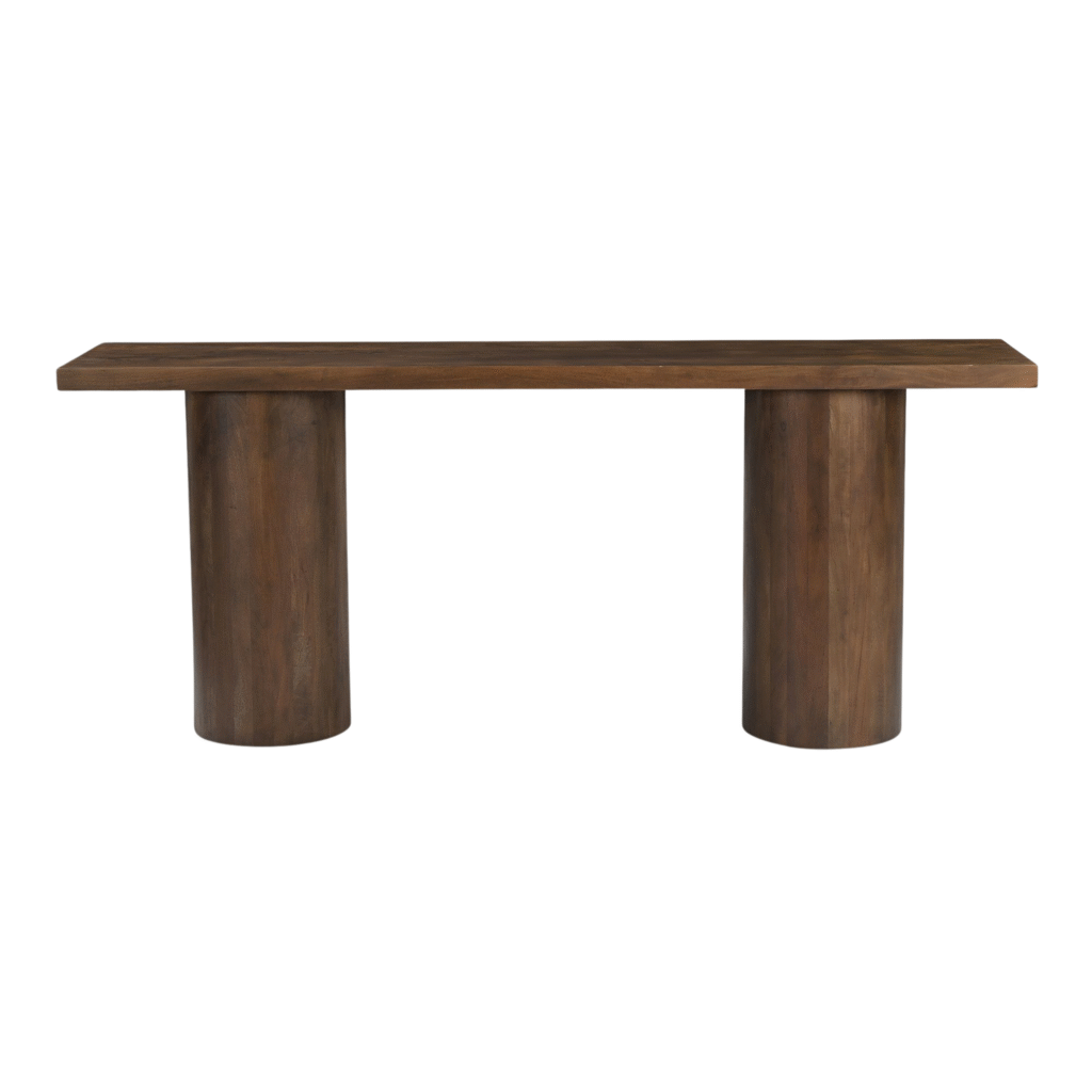 Furnheaven Carrie Reclaimed Wood Console Table (80)