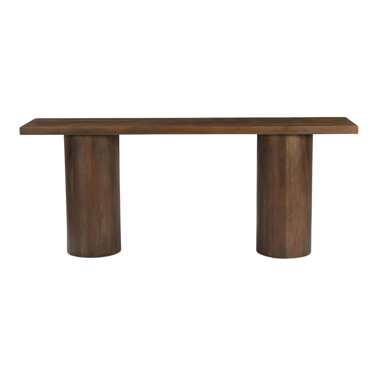 Furnheaven Carrie Reclaimed Wood Console Table (80)