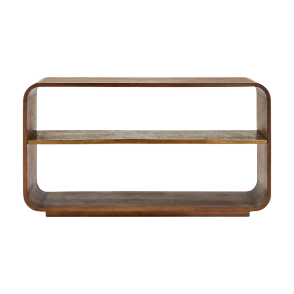Furnheaven Karin Waterfall Console Table (58)