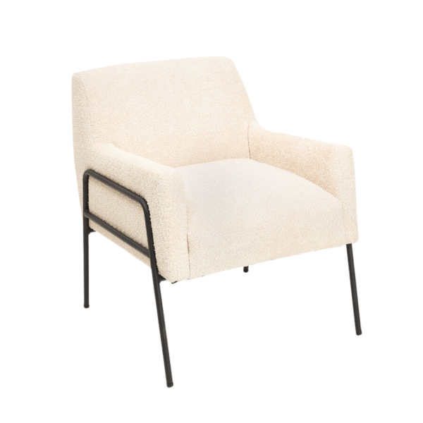 Furnheaven Mysteva beige armchair 70x78x79cm Clau&Chloe