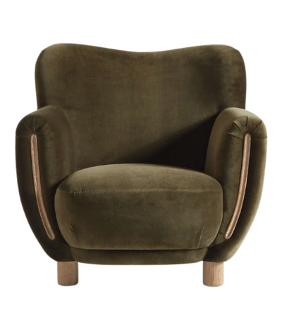 Furnheaven Rumford Accent Chair by Jake Arnold