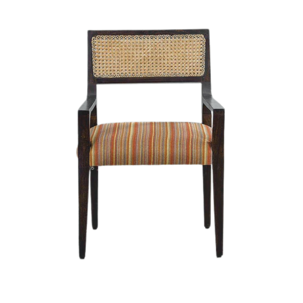 Furnheaven Solid Wood Bentt Chair