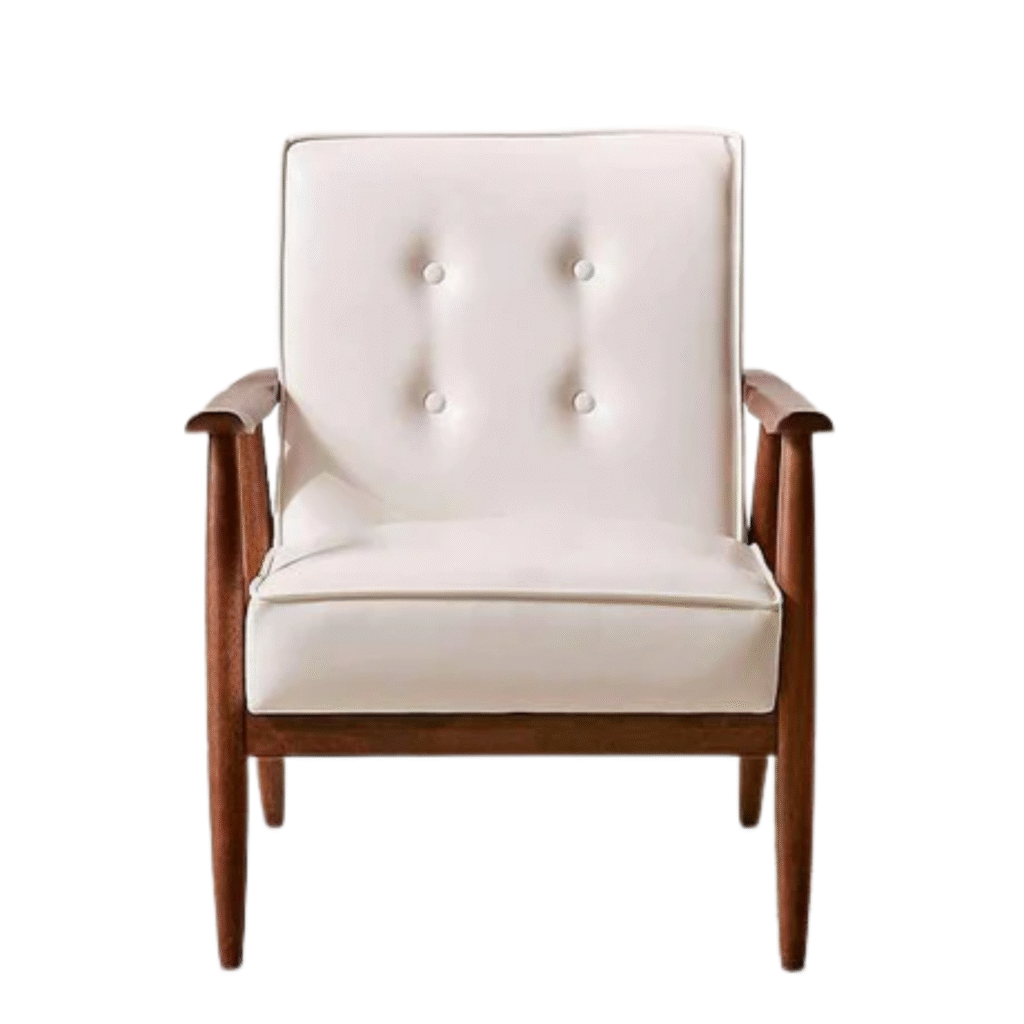 Furnheaven Solid Wood Denver Chair