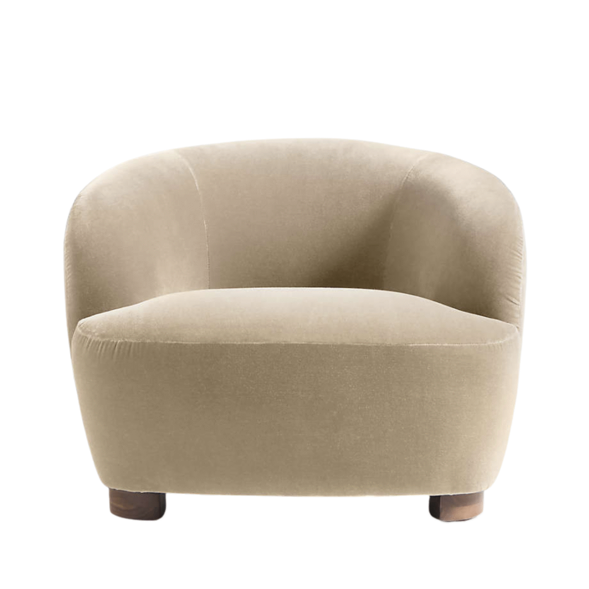 Furnheaven Taupe Market Accent Chair