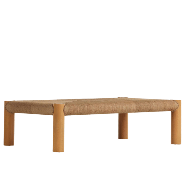 Furnheaven Olin Weaved Coffee Table