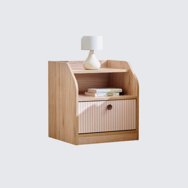Furnheaven Lexus Bedside Table with Drawer