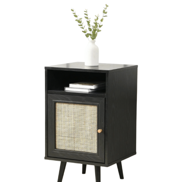 Furnheaven Elaine Rattan Bedside
