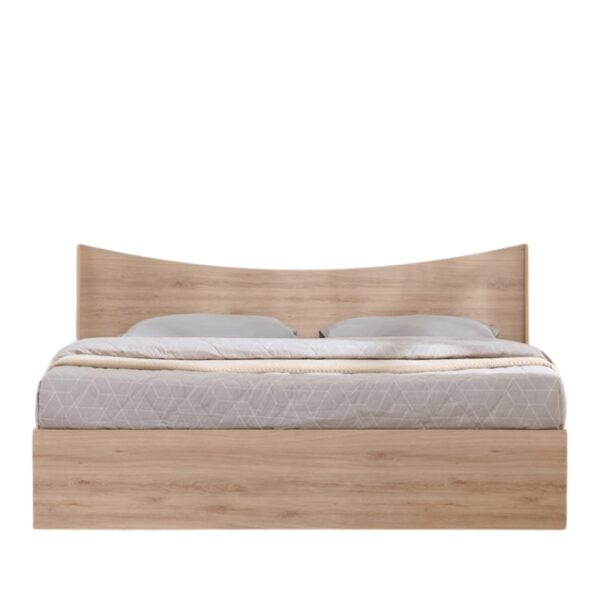 Furn Haven Arc Headboard Wooden Bed