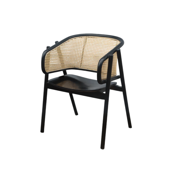 Furn Heaven Kaapi Cane Armchair