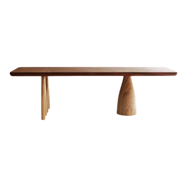 Furnheaven Chris Solid Teak Wood 6 Seater Dining Table Set With Chairs