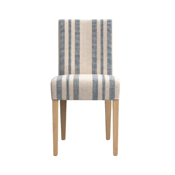 Furn Heaven Harbor Stripe Upholstered Dining Chair
