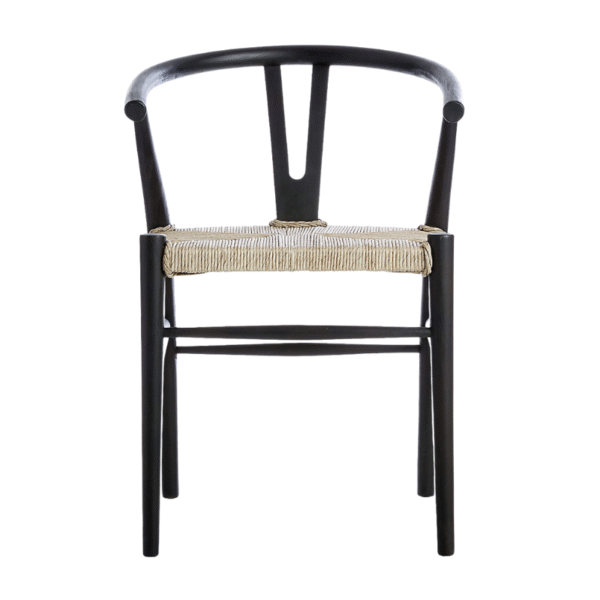 Furn Heaven Y-Back Woven Rope Dining Chair