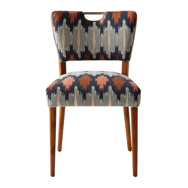Ikat Upholstered Dining Chair