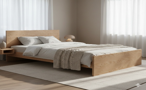 Plywood Bed Design