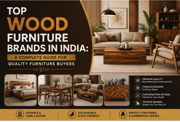 top wood furniture brands in india