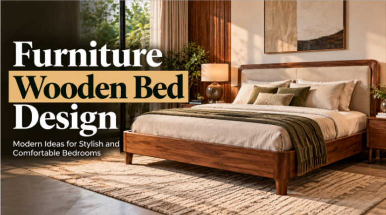 Furniture Wooden Bed Design