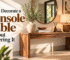 console table decor